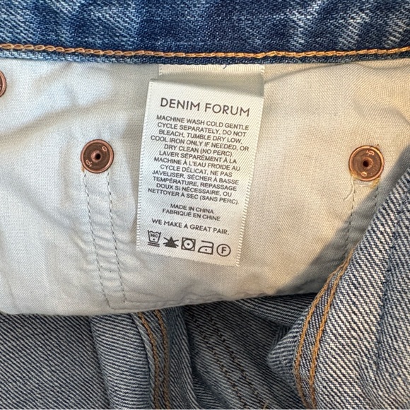 DENIM FORUM The TomBoy Low Rise Baggy , sz : 30 - Picture 11 of 11